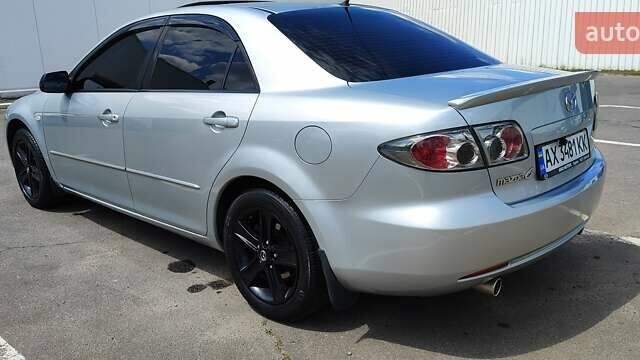 Серый Мазда 6, объемом двигателя 2 л и пробегом 205 тыс. км за 6400 $, фото 3 на Automoto.ua