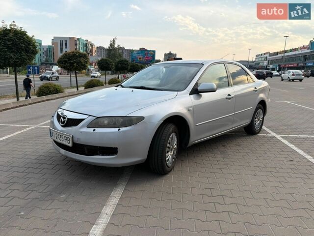 Серый Мазда 6, объемом двигателя 2 л и пробегом 383 тыс. км за 3900 $, фото 1 на Automoto.ua