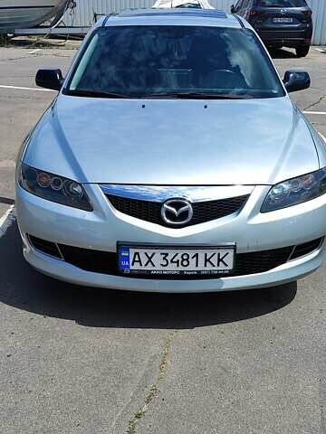 Серый Мазда 6, объемом двигателя 2 л и пробегом 205 тыс. км за 6400 $, фото 2 на Automoto.ua