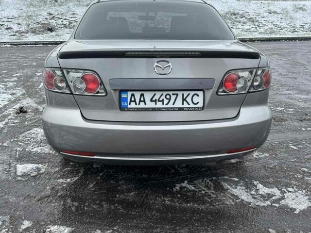 Серый Мазда 6, объемом двигателя 2 л и пробегом 261 тыс. км за 6300 $, фото 2 на Automoto.ua