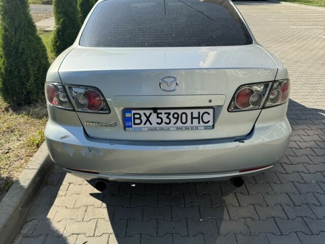 Серый Мазда 6, объемом двигателя 2 л и пробегом 200 тыс. км за 6500 $, фото 3 на Automoto.ua