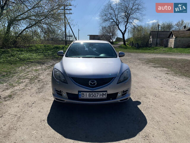 Серый Мазда 6, объемом двигателя 2 л и пробегом 230 тыс. км за 6800 $, фото 2 на Automoto.ua
