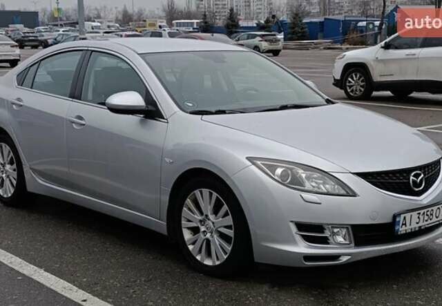 Серый Мазда 6, объемом двигателя 1.8 л и пробегом 242 тыс. км за 6500 $, фото 1 на Automoto.ua