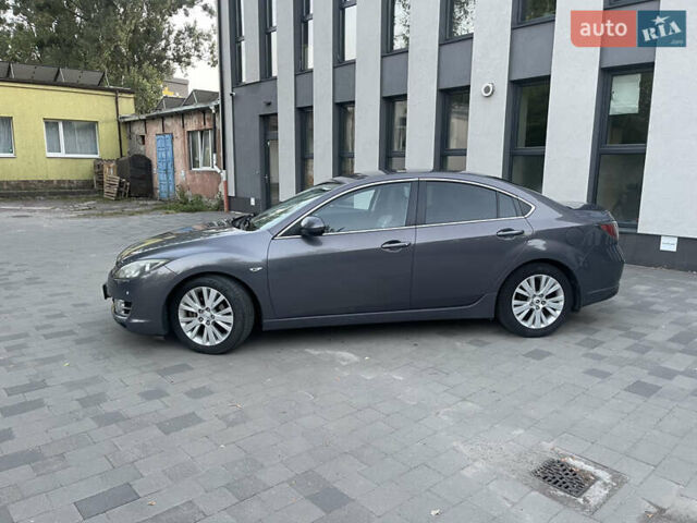 Серый Мазда 6, объемом двигателя 2 л и пробегом 136 тыс. км за 7500 $, фото 4 на Automoto.ua