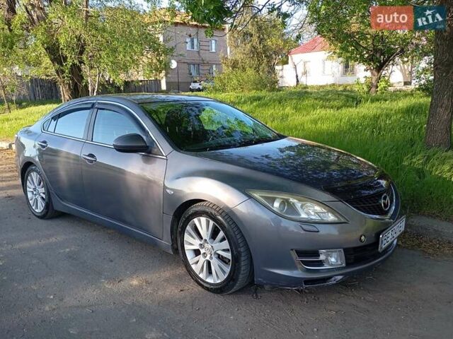 Серый Мазда 6, объемом двигателя 1.8 л и пробегом 182 тыс. км за 7500 $, фото 2 на Automoto.ua