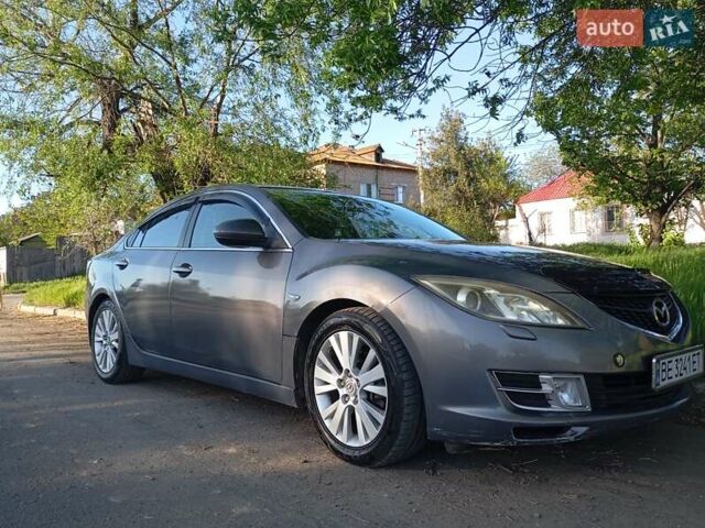 Серый Мазда 6, объемом двигателя 1.8 л и пробегом 182 тыс. км за 7500 $, фото 1 на Automoto.ua