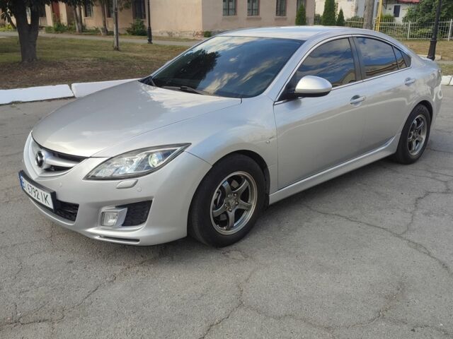 Серый Мазда 6, объемом двигателя 2.5 л и пробегом 269 тыс. км за 6800 $, фото 1 на Automoto.ua