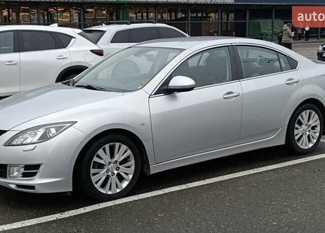 Серый Мазда 6, объемом двигателя 1.8 л и пробегом 242 тыс. км за 6500 $, фото 2 на Automoto.ua