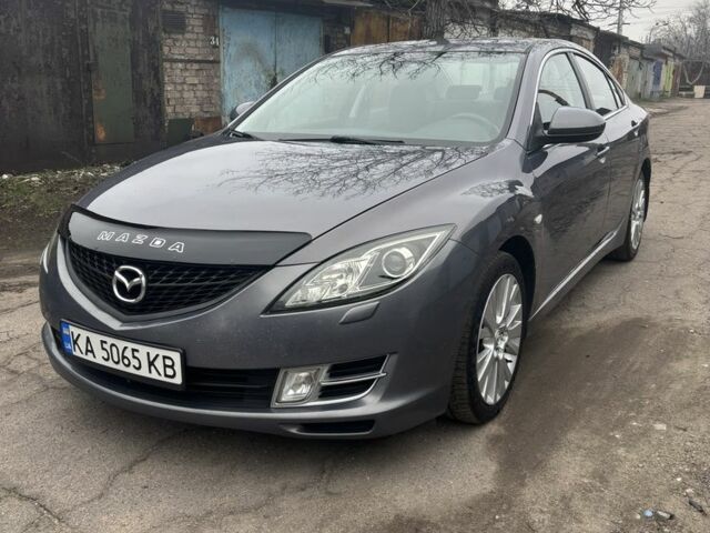 Серый Мазда 6, объемом двигателя 2 л и пробегом 280 тыс. км за 7100 $, фото 2 на Automoto.ua