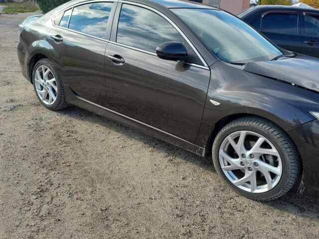 Серый Мазда 6, объемом двигателя 2 л и пробегом 216 тыс. км за 4500 $, фото 1 на Automoto.ua