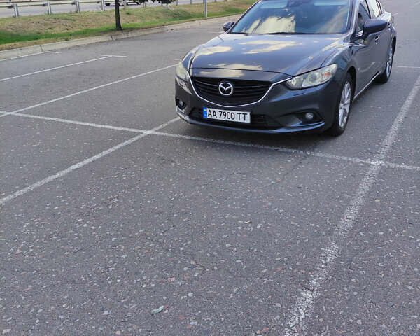 Серый Мазда 6, объемом двигателя 2 л и пробегом 202 тыс. км за 8500 $, фото 1 на Automoto.ua