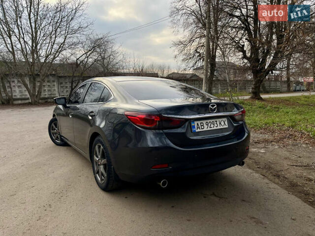 Серый Мазда 6, объемом двигателя 2.19 л и пробегом 302 тыс. км за 10000 $, фото 7 на Automoto.ua