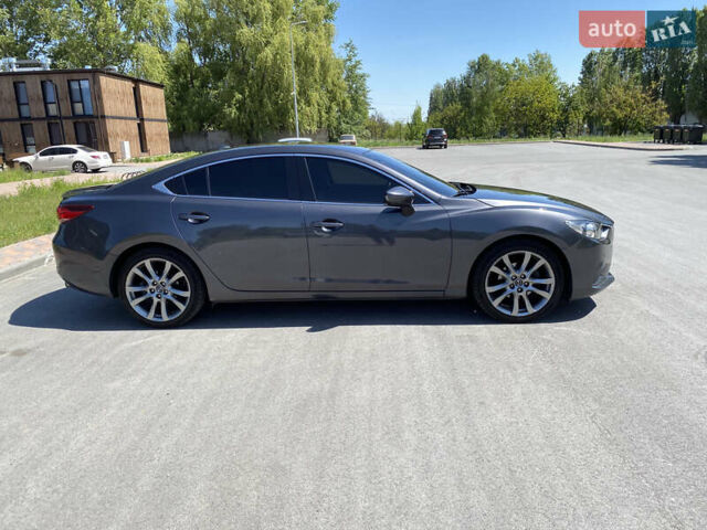 Серый Мазда 6, объемом двигателя 2.49 л и пробегом 175 тыс. км за 12400 $, фото 3 на Automoto.ua