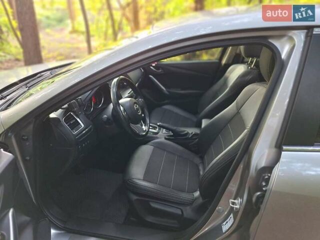 Серый Мазда 6, объемом двигателя 2 л и пробегом 105 тыс. км за 14800 $, фото 1 на Automoto.ua