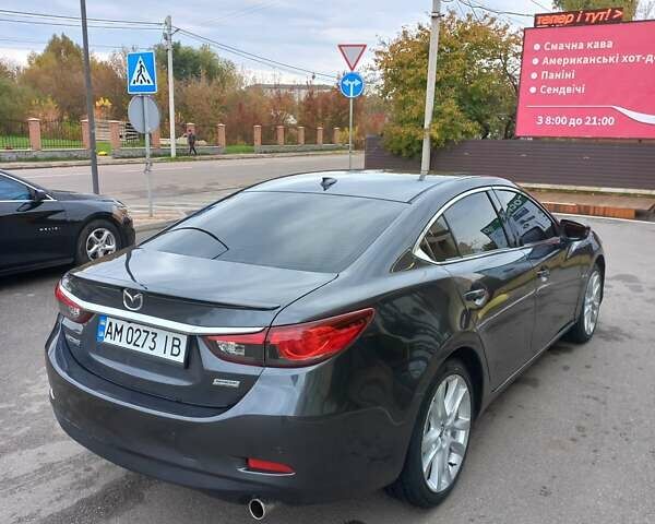 Серый Мазда 6, объемом двигателя 2.49 л и пробегом 180 тыс. км за 11300 $, фото 15 на Automoto.ua