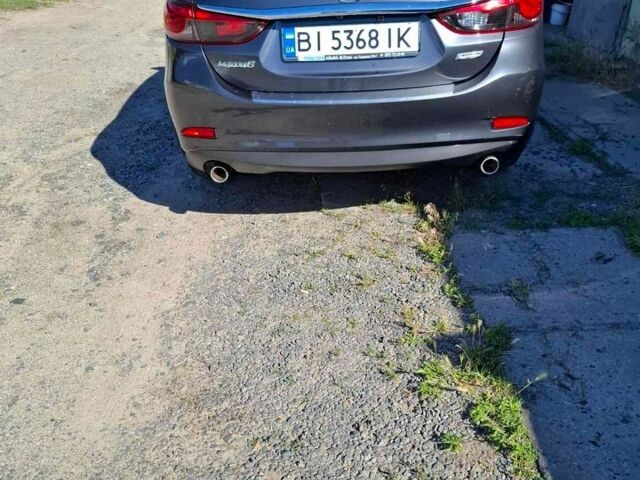Серый Мазда 6, объемом двигателя 2 л и пробегом 135 тыс. км за 11500 $, фото 1 на Automoto.ua