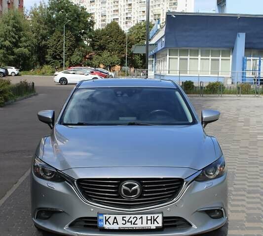 Серый Мазда 6, объемом двигателя 2.49 л и пробегом 196 тыс. км за 15000 $, фото 2 на Automoto.ua