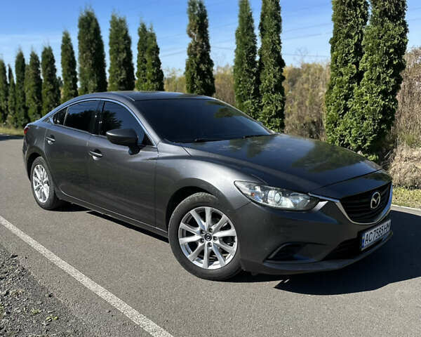 Серый Мазда 6, объемом двигателя 2.49 л и пробегом 174 тыс. км за 12800 $, фото 1 на Automoto.ua