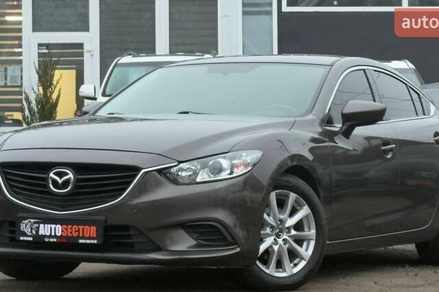 Серый Мазда 6, объемом двигателя 2.49 л и пробегом 153 тыс. км за 13300 $, фото 1 на Automoto.ua