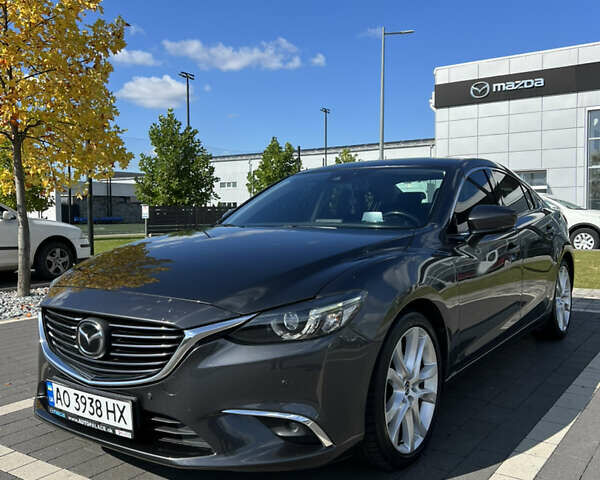 Сірий Мазда 6, об'ємом двигуна 2.19 л та пробігом 212 тис. км за 15000 $, фото 10 на Automoto.ua