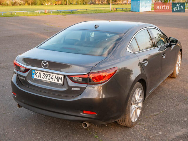 Серый Мазда 6, объемом двигателя 2.49 л и пробегом 141 тыс. км за 16300 $, фото 4 на Automoto.ua