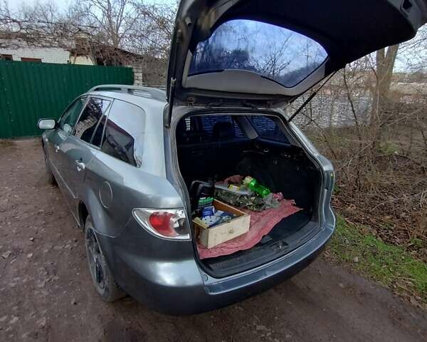 Серый Мазда 6, объемом двигателя 2.3 л и пробегом 282 тыс. км за 3799 $, фото 4 на Automoto.ua