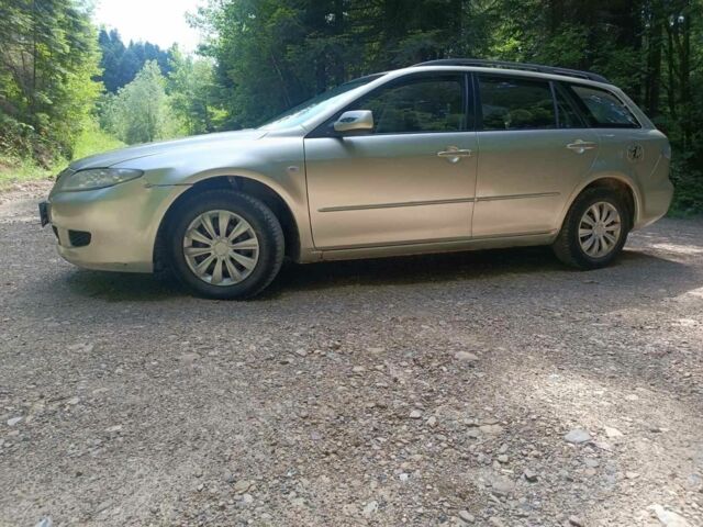 Серый Мазда 6, объемом двигателя 2 л и пробегом 350 тыс. км за 2500 $, фото 1 на Automoto.ua