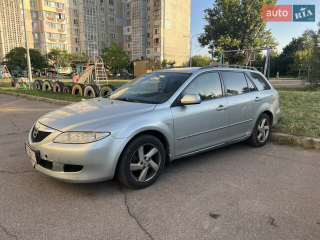 Серый Мазда 6, объемом двигателя 2 л и пробегом 320 тыс. км за 2700 $, фото 1 на Automoto.ua