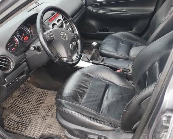 Серый Мазда 6, объемом двигателя 2.3 л и пробегом 282 тыс. км за 3799 $, фото 9 на Automoto.ua