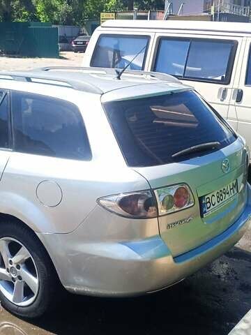 Серый Мазда 6, объемом двигателя 2 л и пробегом 246 тыс. км за 4000 $, фото 1 на Automoto.ua