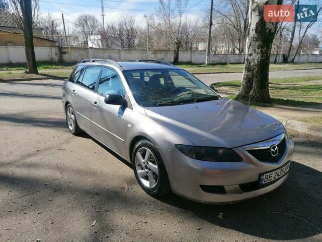 Серый Мазда 6, объемом двигателя 1.8 л и пробегом 314 тыс. км за 5550 $, фото 1 на Automoto.ua