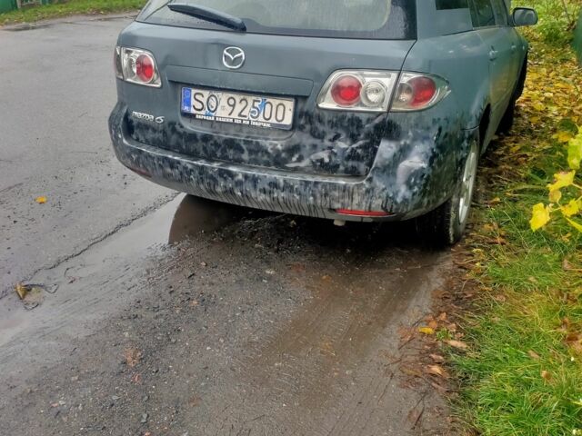 Серый Мазда 6, объемом двигателя 2 л и пробегом 360 тыс. км за 1200 $, фото 4 на Automoto.ua