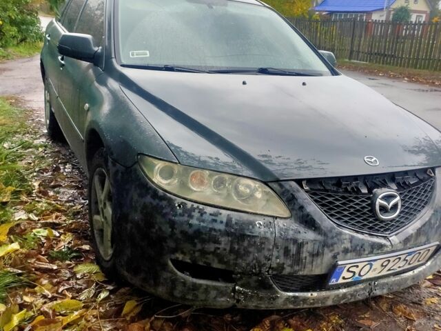 Серый Мазда 6, объемом двигателя 2 л и пробегом 360 тыс. км за 1200 $, фото 1 на Automoto.ua