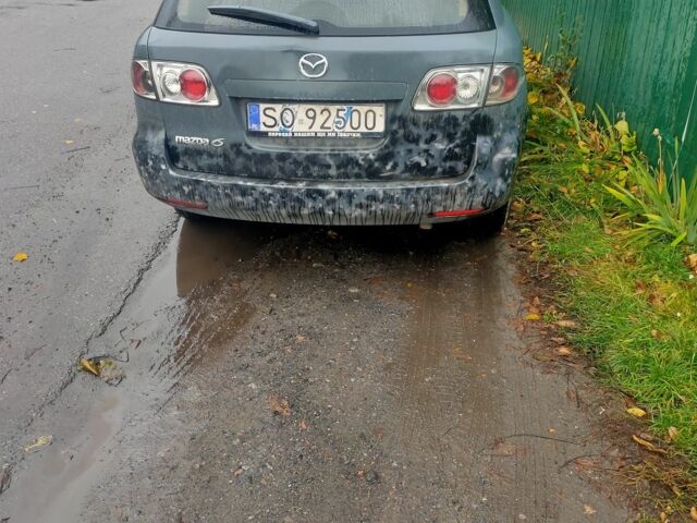 Серый Мазда 6, объемом двигателя 2 л и пробегом 360 тыс. км за 1200 $, фото 3 на Automoto.ua