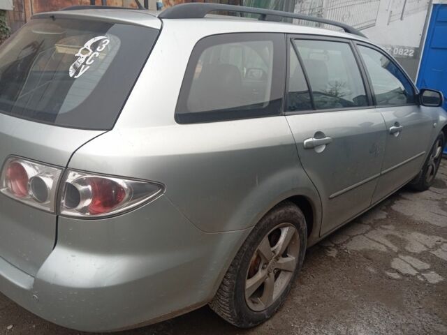 Серый Мазда 6, объемом двигателя 2 л и пробегом 223 тыс. км за 1600 $, фото 2 на Automoto.ua