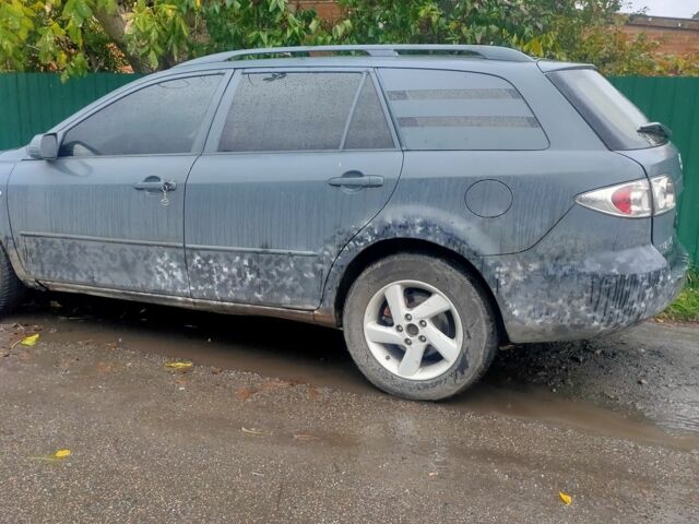 Серый Мазда 6, объемом двигателя 2 л и пробегом 360 тыс. км за 1200 $, фото 7 на Automoto.ua