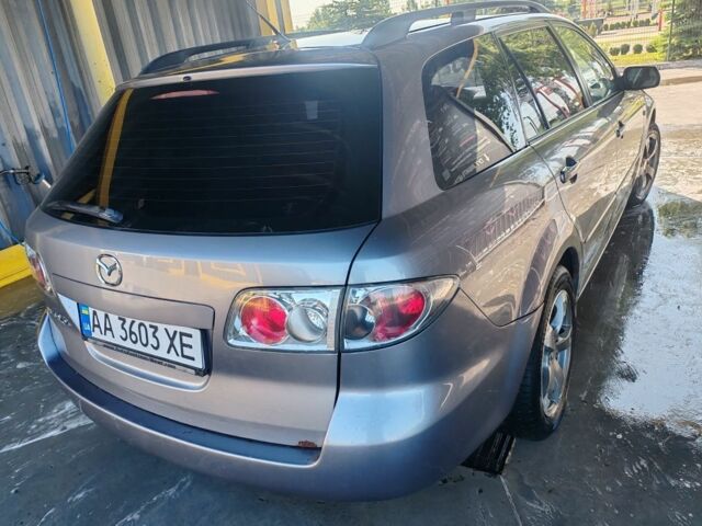 Серый Мазда 6, объемом двигателя 1.8 л и пробегом 230 тыс. км за 3200 $, фото 1 на Automoto.ua