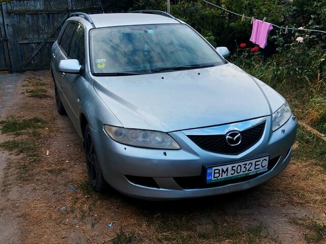 Серый Мазда 6, объемом двигателя 2 л и пробегом 380 тыс. км за 3450 $, фото 2 на Automoto.ua