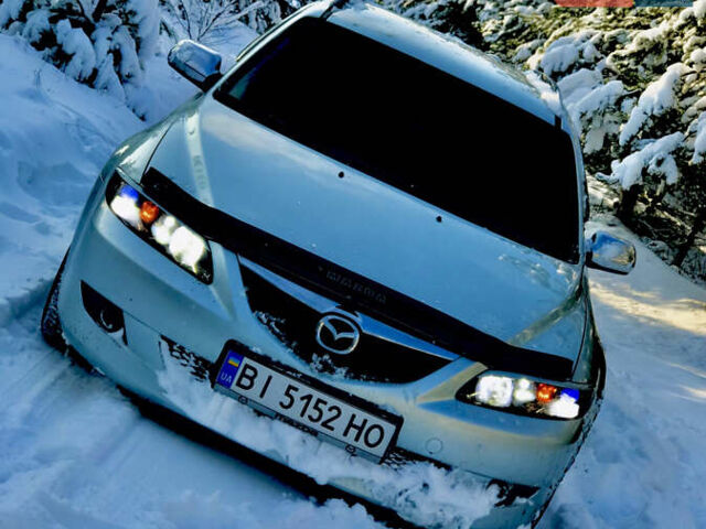 Сірий Мазда 6, об'ємом двигуна 2 л та пробігом 287 тис. км за 4900 $, фото 5 на Automoto.ua