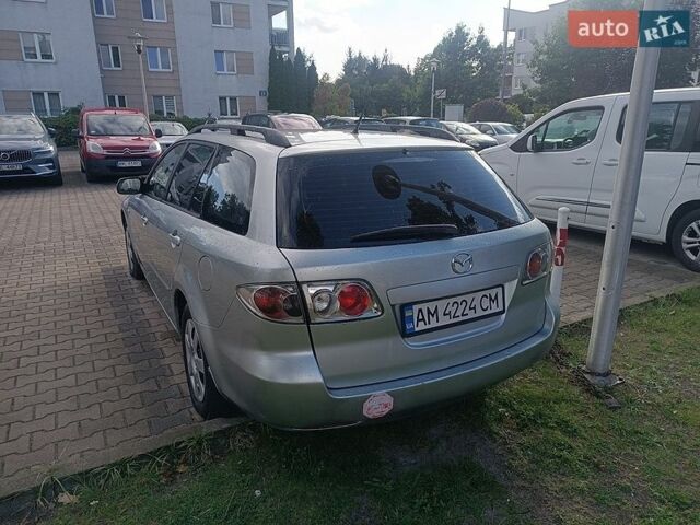 Сірий Мазда 6, об'ємом двигуна 2 л та пробігом 320 тис. км за 2100 $, фото 4 на Automoto.ua