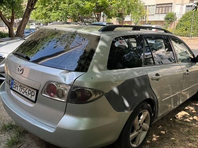 Серый Мазда 6, объемом двигателя 2 л и пробегом 100 тыс. км за 3500 $, фото 2 на Automoto.ua