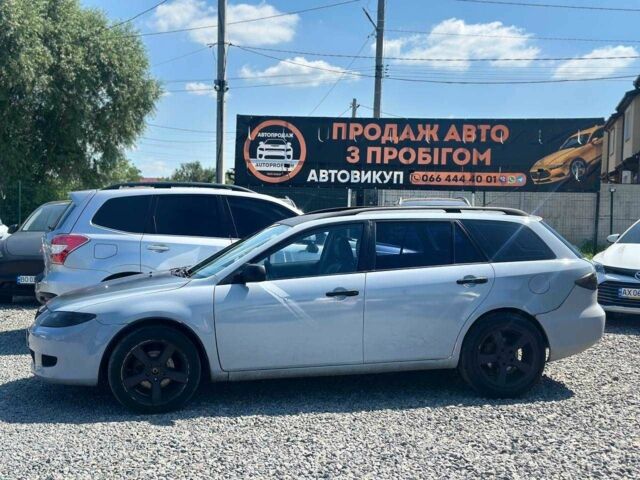 Серый Мазда 6, объемом двигателя 2 л и пробегом 300 тыс. км за 2491 $, фото 2 на Automoto.ua