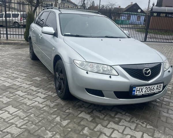 Серый Мазда 6, объемом двигателя 2 л и пробегом 350 тыс. км за 3800 $, фото 1 на Automoto.ua