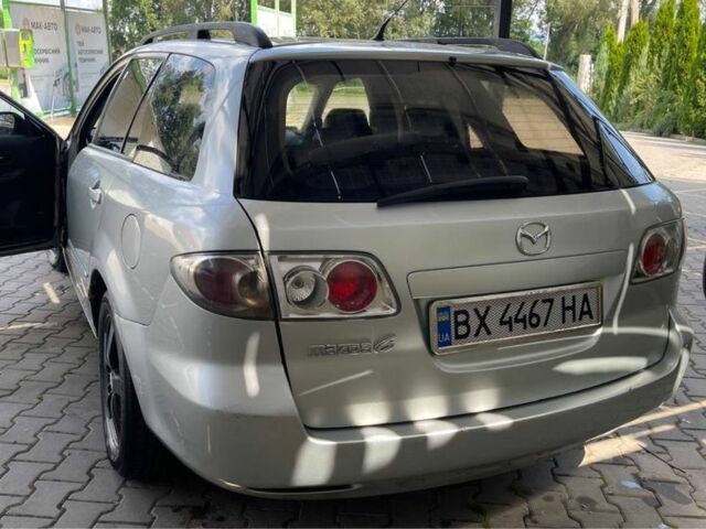 Серый Мазда 6, объемом двигателя 2 л и пробегом 300 тыс. км за 2500 $, фото 2 на Automoto.ua