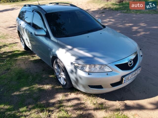 Сірий Мазда 6, об'ємом двигуна 2 л та пробігом 320 тис. км за 3500 $, фото 1 на Automoto.ua