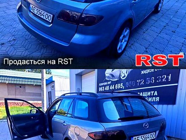 Серый Мазда 6, объемом двигателя 2 л и пробегом 350 тыс. км за 5000 $, фото 2 на Automoto.ua