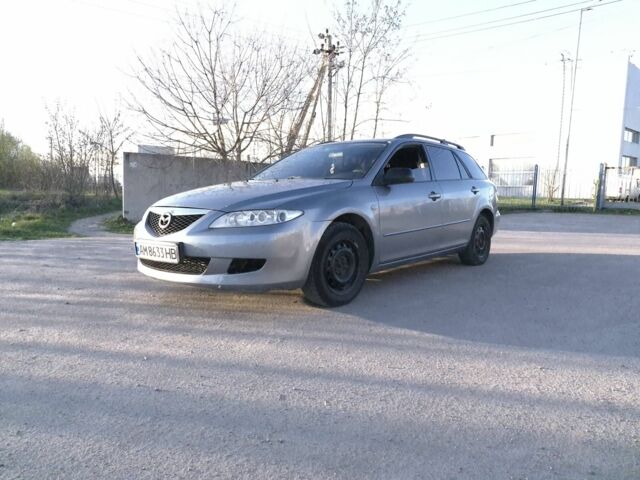 Серый Мазда 6, объемом двигателя 1.8 л и пробегом 296 тыс. км за 4400 $, фото 1 на Automoto.ua