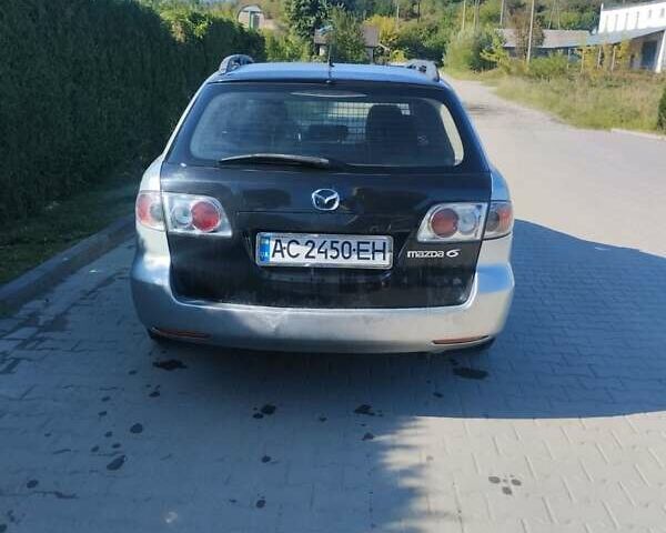 Серый Мазда 6, объемом двигателя 2 л и пробегом 300 тыс. км за 1750 $, фото 8 на Automoto.ua