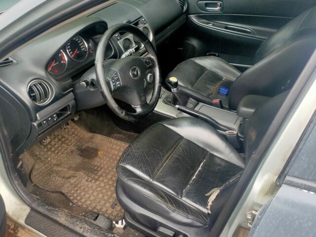 Серый Мазда 6, объемом двигателя 2 л и пробегом 360 тыс. км за 1200 $, фото 5 на Automoto.ua