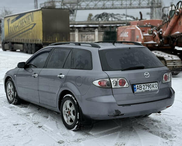 Серый Мазда 6, объемом двигателя 2 л и пробегом 250 тыс. км за 3500 $, фото 5 на Automoto.ua